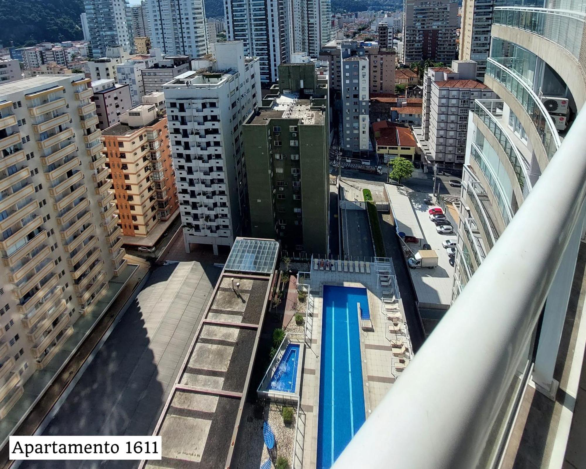 Book Santos - Condominio Unlimited - Apartamento Com Vista Mar E Apartamento Com Vista Piscina Buitenkant foto