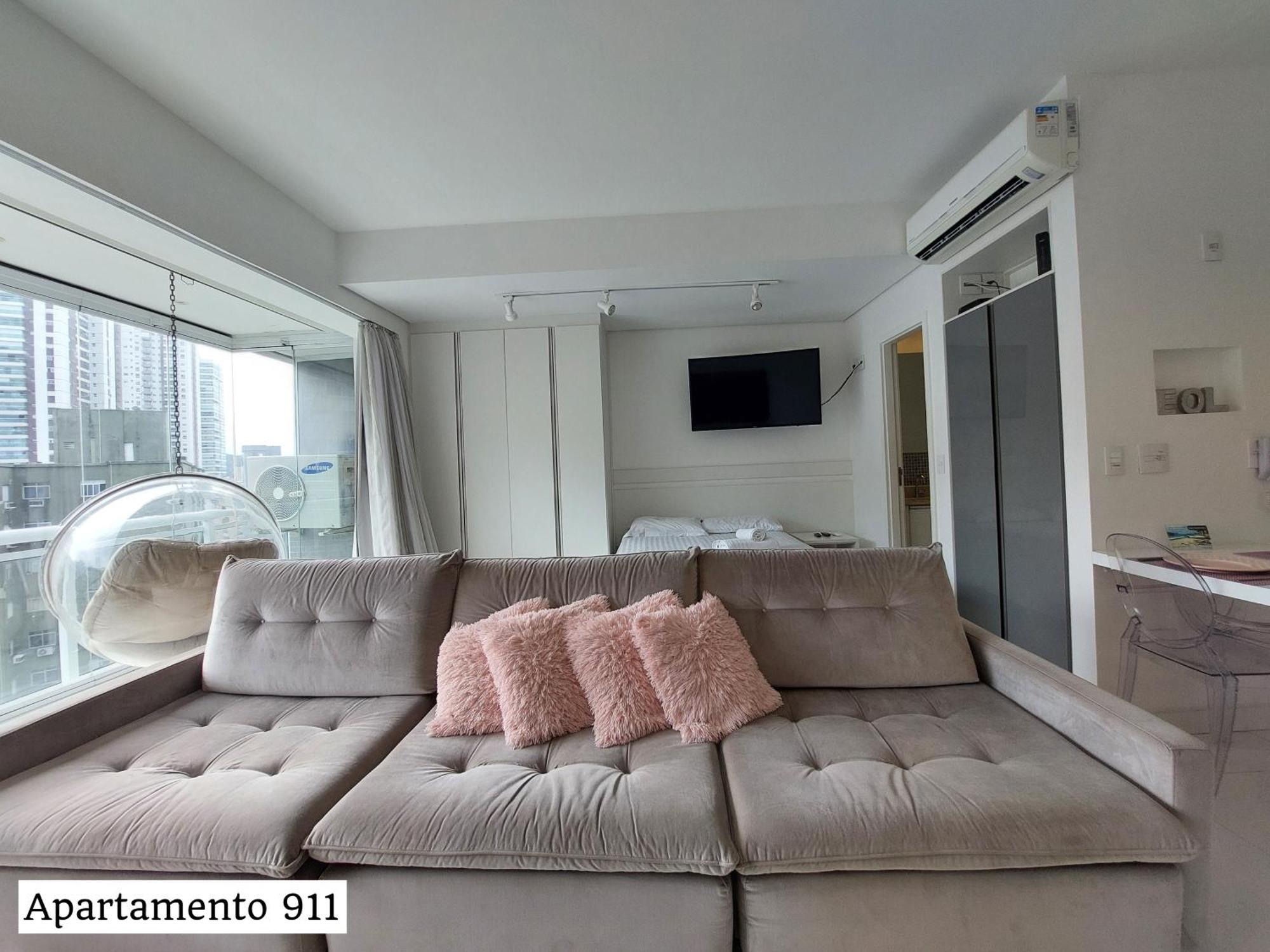 Book Santos - Condominio Unlimited - Apartamento Com Vista Mar E Apartamento Com Vista Piscina Buitenkant foto
