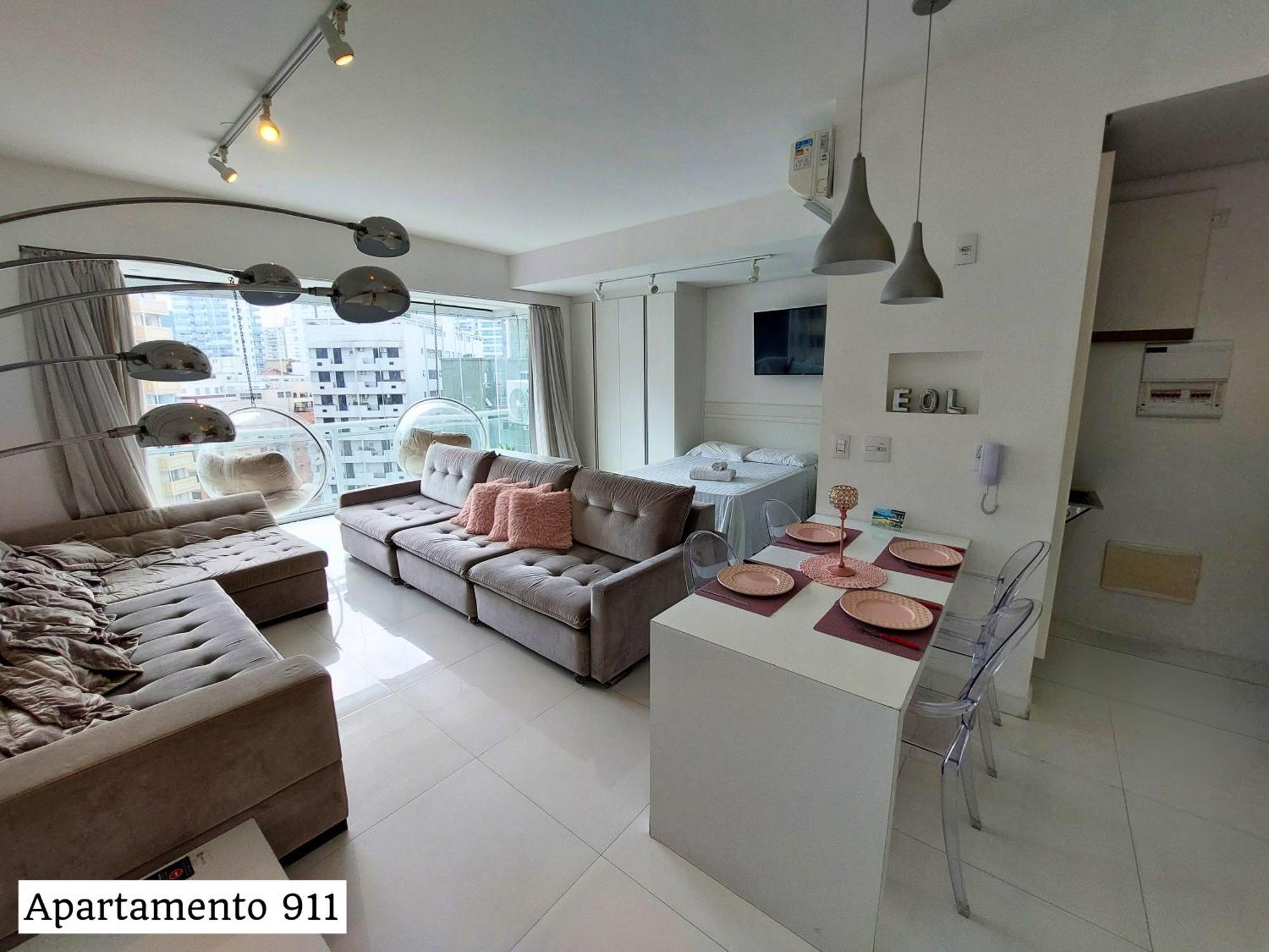 Book Santos - Condominio Unlimited - Apartamento Com Vista Mar E Apartamento Com Vista Piscina Buitenkant foto
