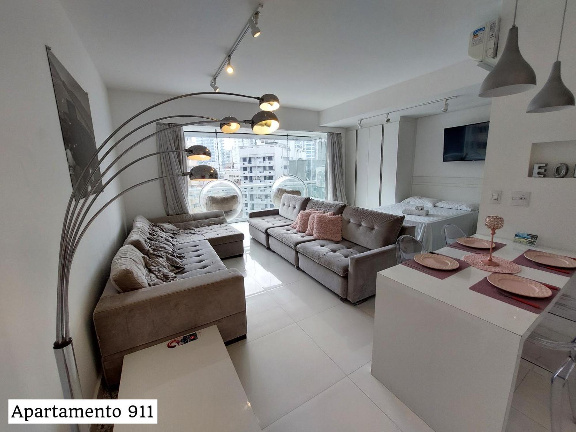 Book Santos - Condominio Unlimited - Apartamento Com Vista Mar E Apartamento Com Vista Piscina Buitenkant foto